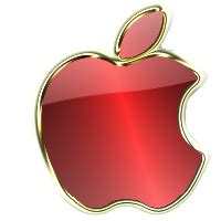 Pin by Melissa Phillips on cover photo | Red apple, Red wallpaper, Apple logo