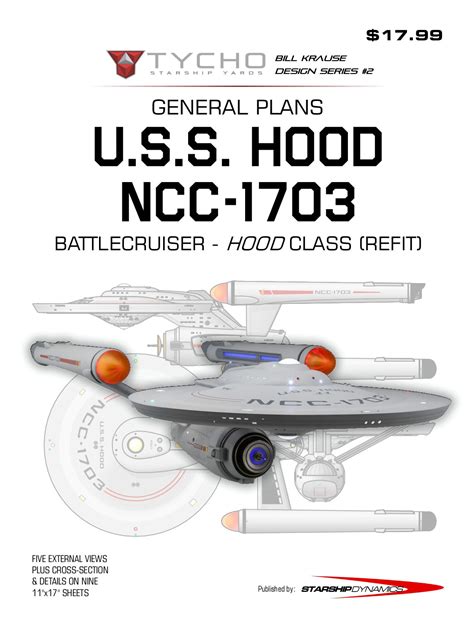 Star Trek Blueprints: U.S.S. Hood NCC-1703