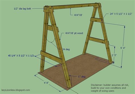 Awasome Diy A Frame Swing Set Plans 2022 - Dopitch