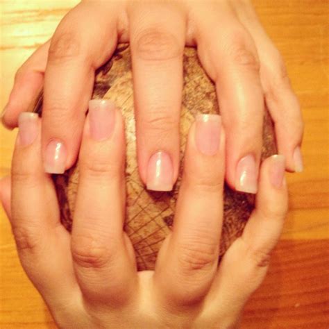 Natural looking acrylics | Nails, Fun nails, Cute nails