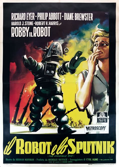 The Invisible Boy (1957) The Invisible Boy, Robby The Robot, Movies For Boys, Hume, Sci Fi ...