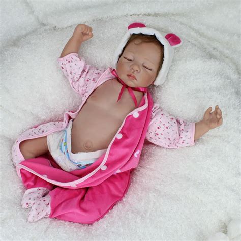 55CM 22 inch Silicone Reborn Baby Dolls Lifelike Newborn Baby Alive ...