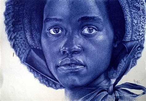 Photorealistic Portraits Created With Simple Ball Point Pens by African ...