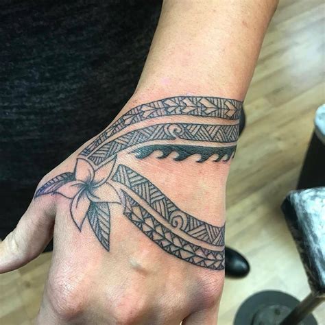 Island Tribal Hand Tattoo by TragykMagyk on DeviantArt