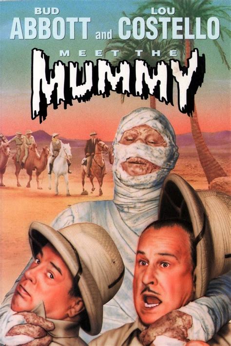 Abbott and Costello Meet the Mummy (1955) - Posters — The Movie ...