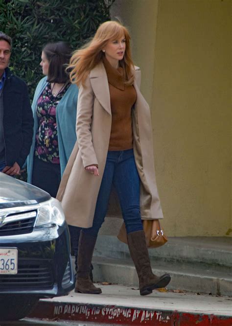 Nicole Kidman on the set of 'Big Little Lies' in Los Angeles | GotCeleb