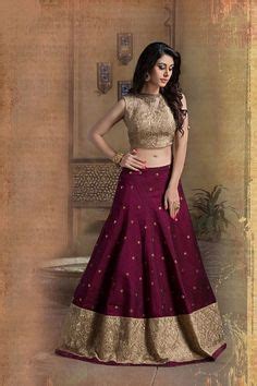 68 Langa voni/ crop top skirt ideas | indian dresses, indian attire ...