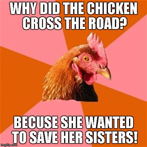 Anti Joke Chicken Meme - Imgflip