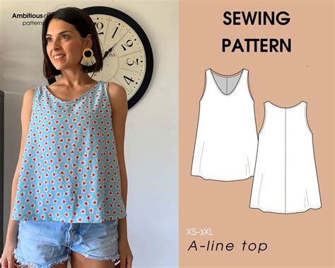Marais 11 Top Sewing Pattern Pdf Pattern Sewing Patte - vrogue.co