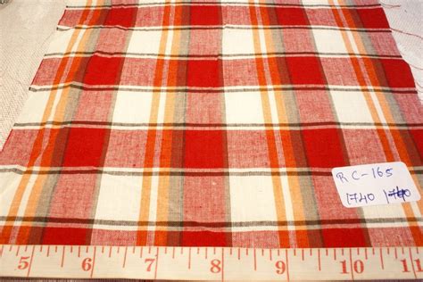 Madras plaid, madras fabric, preppy plaid or Madras - MADRAS FABRIC