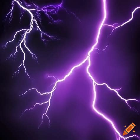 Abstract background with purple lightning