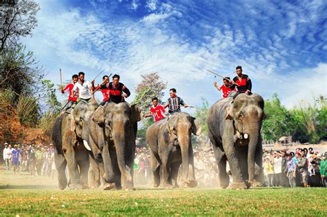 Elephant Racing Festival 2017 in Vietnam - Dates & Map