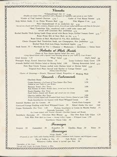 Berni inn menu 1970 | Chicken bar, Tomato juice, Aperitif