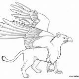 Griffin Coloring Pages By sugarpoultry  Free Printable sketch template