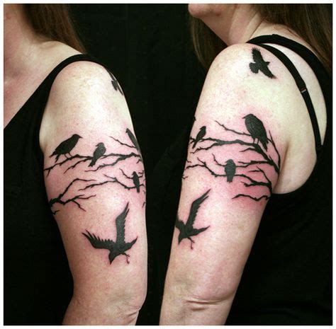 Murder of crows tattoo