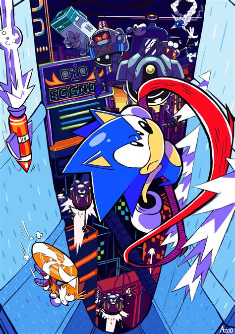 STUDIOPOLIS (Sonic Mania) by azoosart on DeviantArt