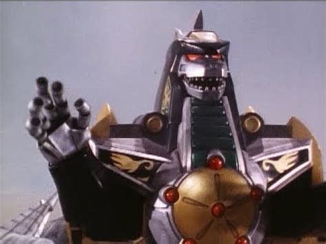 Dragonzord vs Megazord Battle | E21 Green with Evil | Mighty Morphin ...