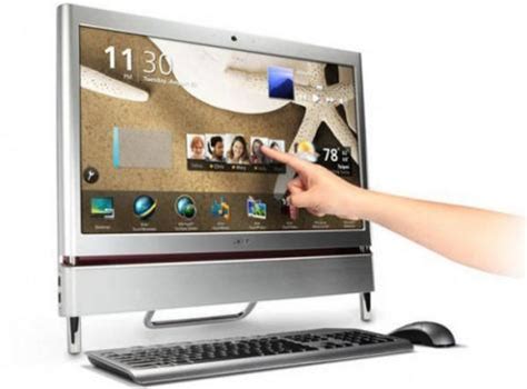 Laptop computers: Acer Aspire Z 5760 23 inch touch screen all in one pc