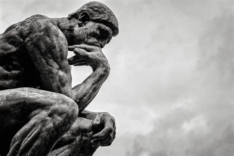 Thinking man by Federico Venuda [] [the thinker] by Rodin | Thinking man statue, Thinking man ...