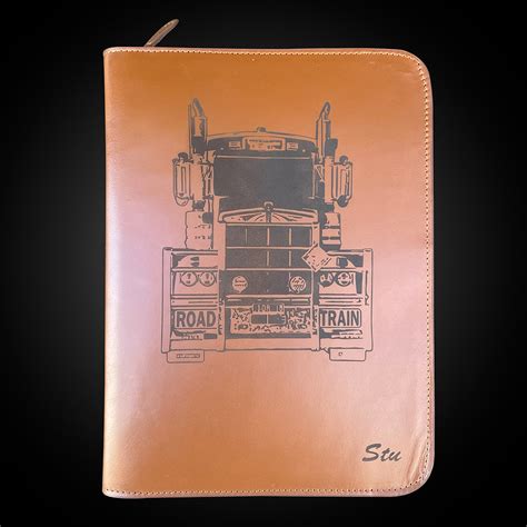 Leather A4 Clipboard Folder | Truck N Co