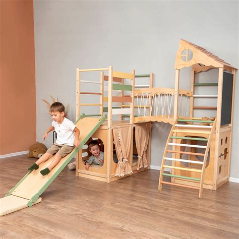 Large Playground Climber - WoodandHearts