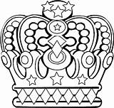Crown Coloring Page At GetColoringscom  Free Printable Colorings sketch template