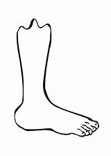 Coloring Page foot  Free Printables Img 9521 sketch template