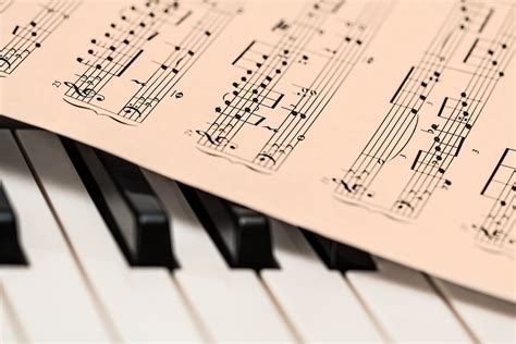Piano Music Score Sheet · Free photo on Pixabay