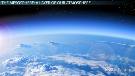 Mesosphere | Definition, Temperature & Characteristics - Lesson | Study.com