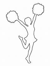 Collection Of Cheerleader Coloring Pages  Free Printable sketch template