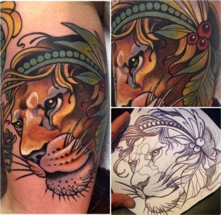 New tattoo old school lion leo Ideas in 2020 | Traditional lion tattoo, Lion tattoo, Traditional ...