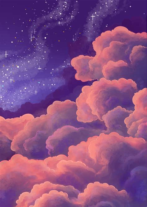 Clouds Aesthetic Painting 2022 – Mdqahtani