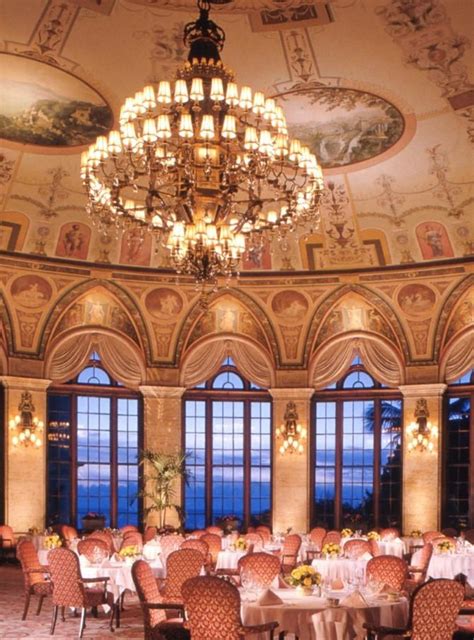 The famous Circle Room at The Breakers Hotel in West Palm Beach, FL is ...