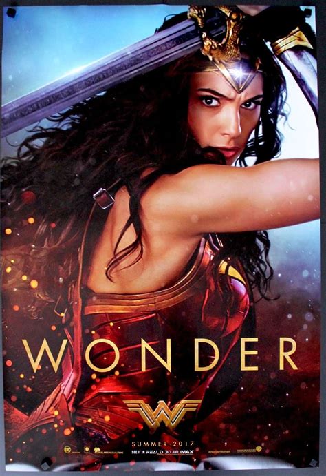 Wonder Woman (2017) Original One Sheet Movie Poster - 27" x 40 ...