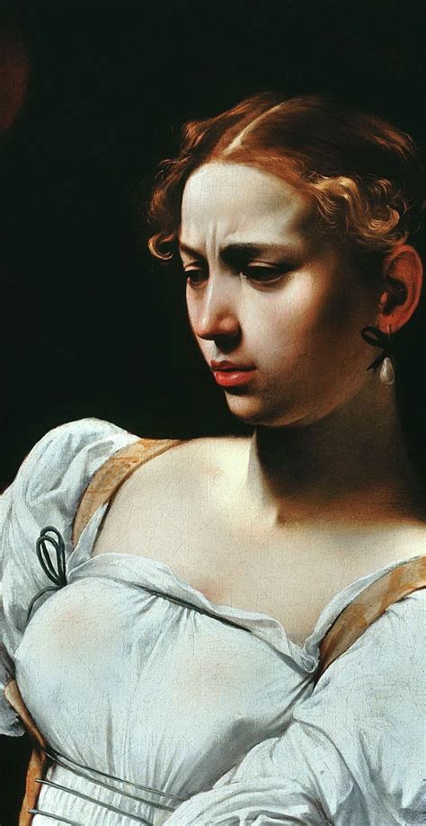 Caravaggio - Judith (Detail) | Baroque painting, Baroque art ...