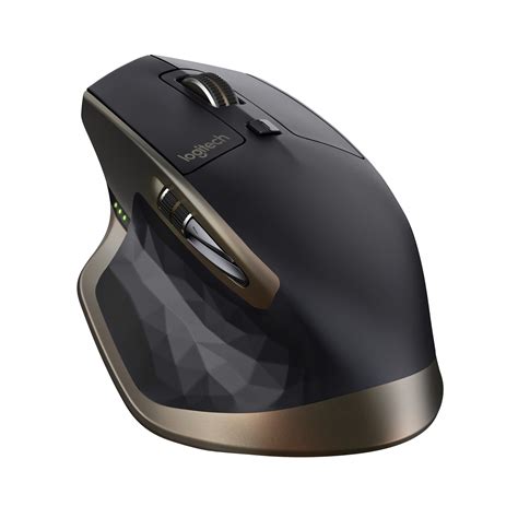 Logitech MX Master RF Wireless+Bluetooth Laser 1000 DPI Right-hand Black Mouse