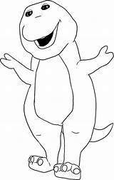 Barney coloring pages To Download And Print For Free sketch template