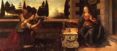 Annunciation, c.1472 - Leonardo da Vinci - WikiArt.org