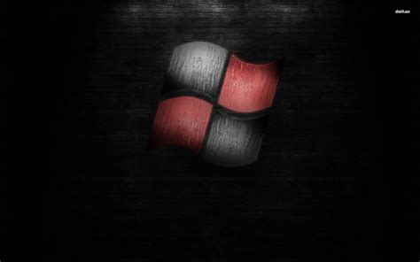 Dark Windows Logo Wallpapers - Top Free Dark Windows Logo Backgrounds - WallpaperAccess