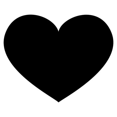 Heart Emoji With Black Background