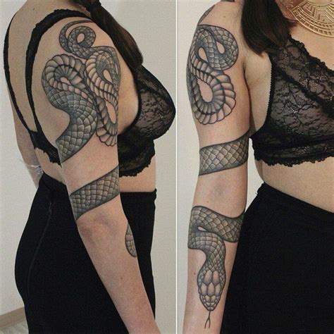 Bold and Intricate: Snake Tattoo Inspiration