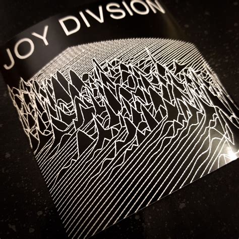 JOY DIVISION Vinyl Sticker Decal Unknown Pleasures New Order | Etsy