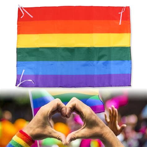 33 x 23 Rainbow Pride Flag Large Banner Flag For | Etsy