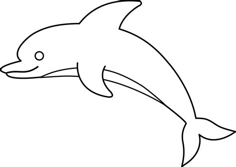 Template Of A Dolphin