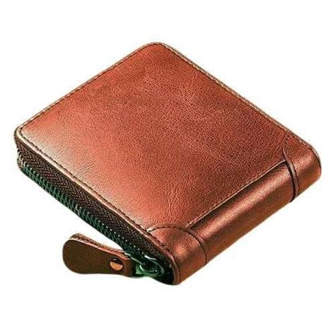 Men's Zipper Leather Wallet - KDB Deals