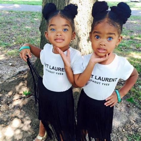 Behind blue eyes: the Instagram twins who went viral | Monagiza | Cute kids fashion, Cute twins ...