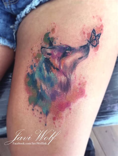 Tatuaje de/Tattooed by @javiwolfink Citas/bookings: http://bit.ly ...