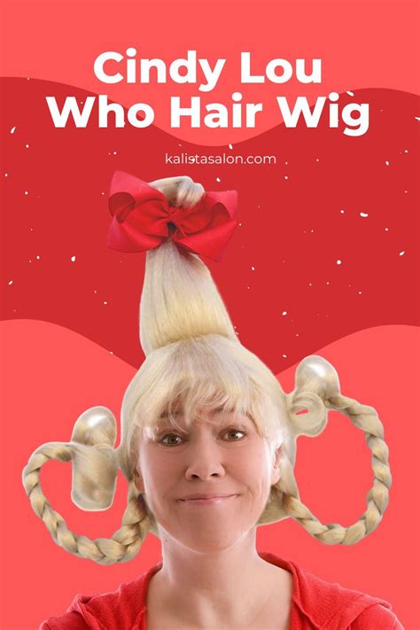 Cindy Lou Who Hair Wig | Cindy lou who hair, Cindy lou hair, Cindy lou