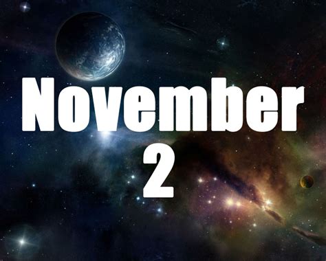 November 2 Birthday horoscope - zodiac sign for November 2th