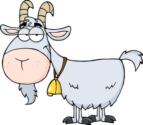 cartoon goat - iris | Goat cartoon, Goats funny, Coloring pages